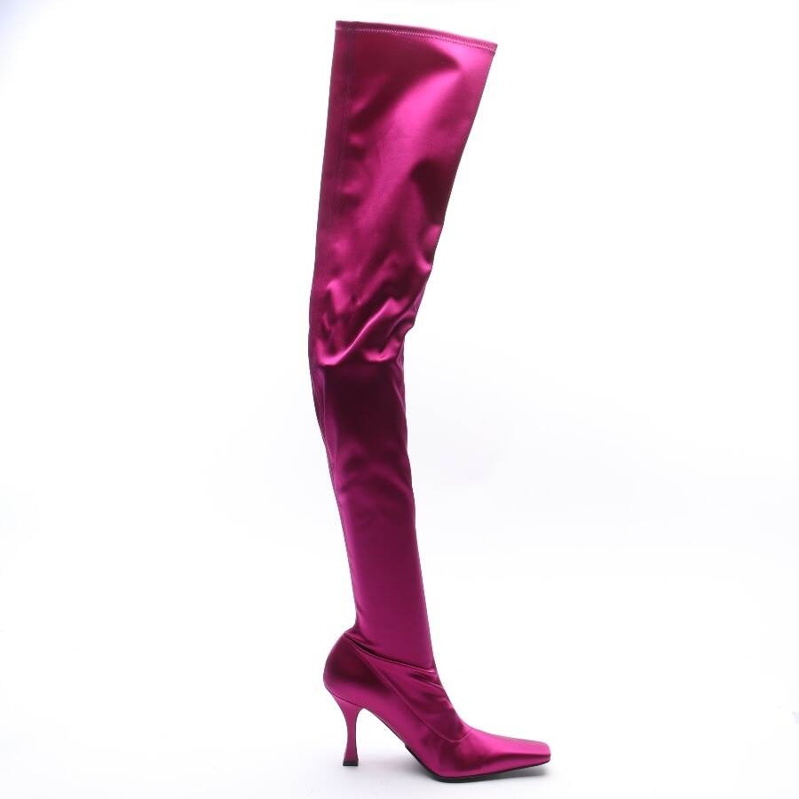 Image 1 of Overknee Boots EUR 39.5 Purple in color Purple | Vite EnVogue