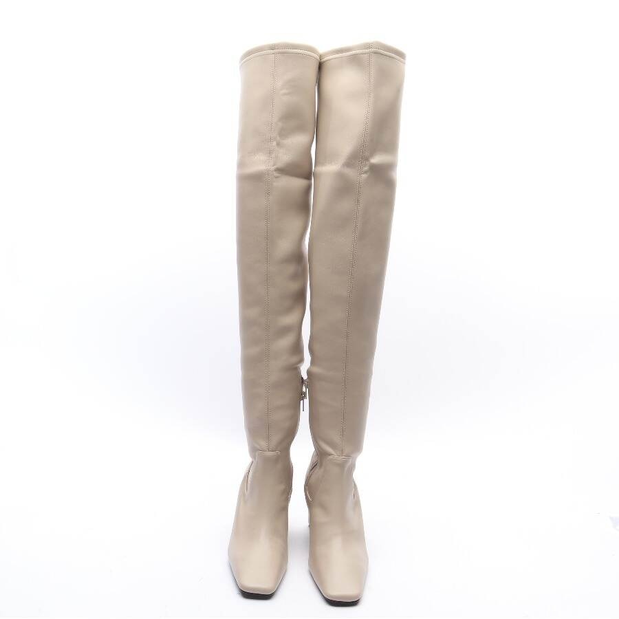 Image 2 of Overknee Boots EUR 36 Nude in color Pink | Vite EnVogue