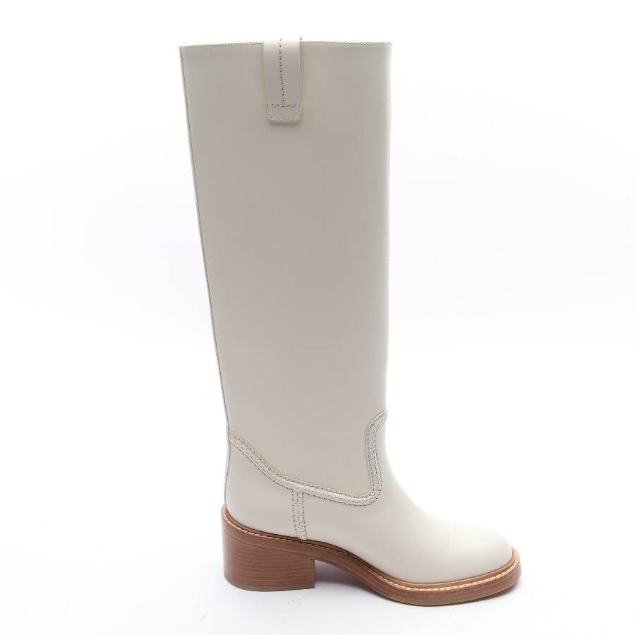 Image 1 of Boots EUR 38.5 Beige in color White | Vite EnVogue