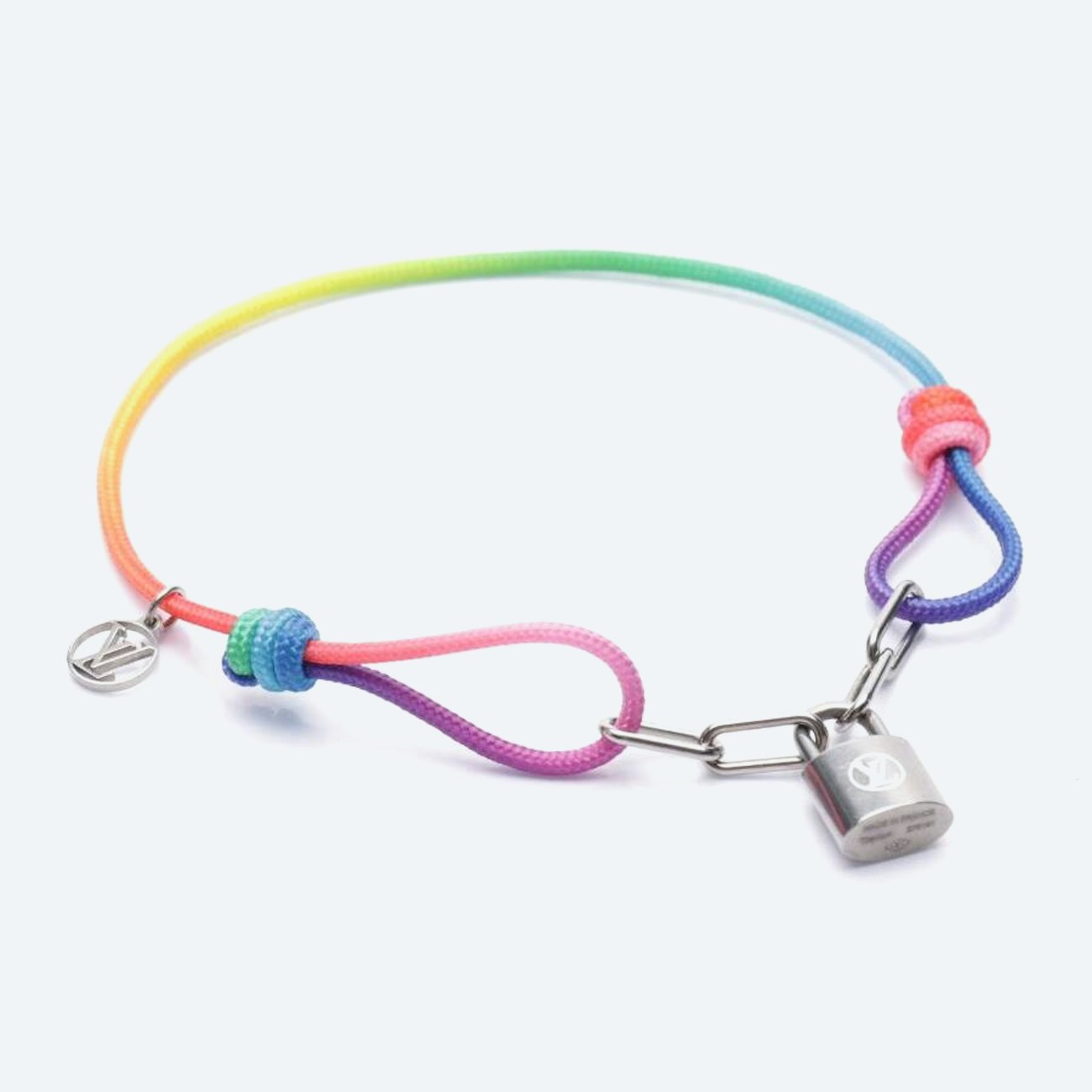 Image 1 of Silver Lockit X Virgil Abloh Bracelet Bracelet Multicolored in color Multicolored | Vite EnVogue