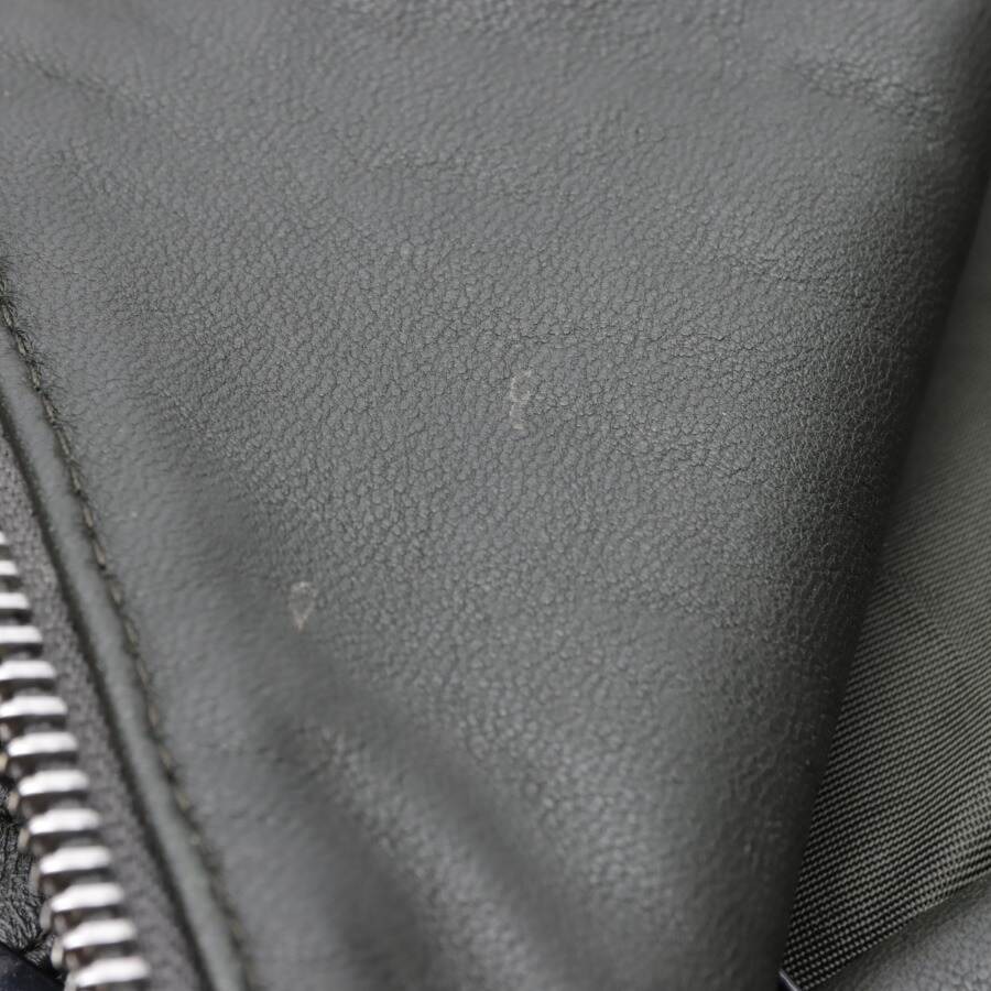 Image 5 of LeatherJacket XS Dark Green in color Green | Vite EnVogue