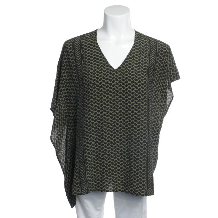 Image 1 of Silk Blouse S Dark Green in color Green | Vite EnVogue
