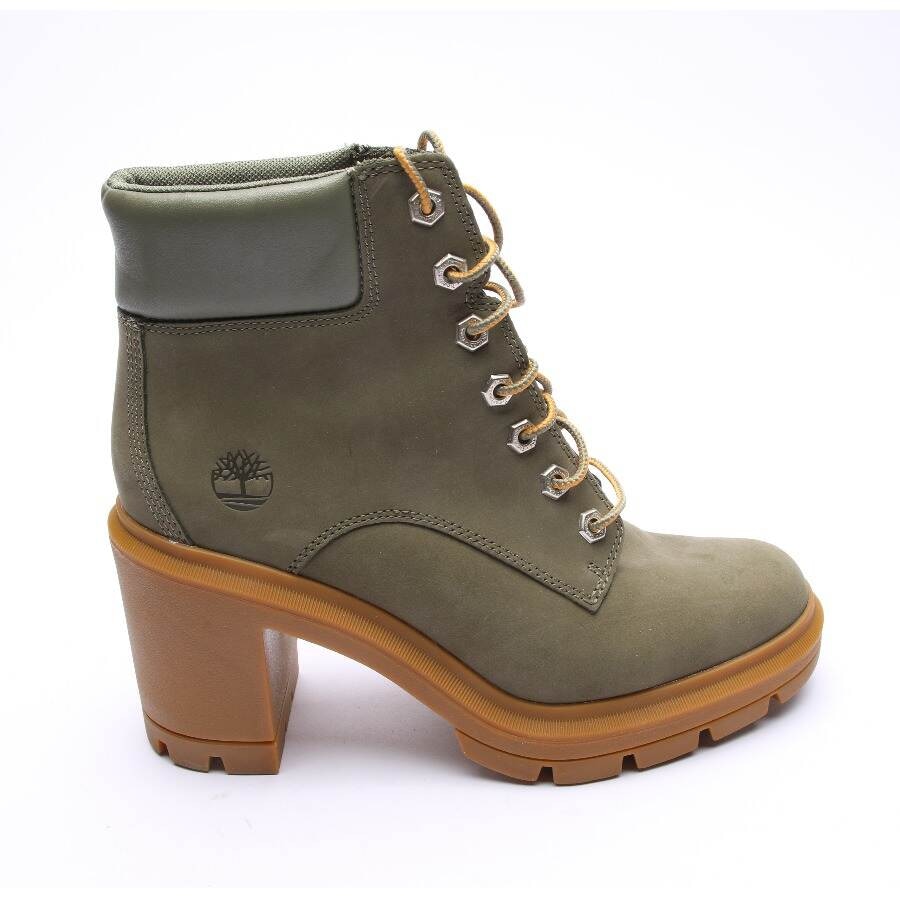 Image 1 of Ankle Boots EUR 39.5 Olive Green in color Green | Vite EnVogue