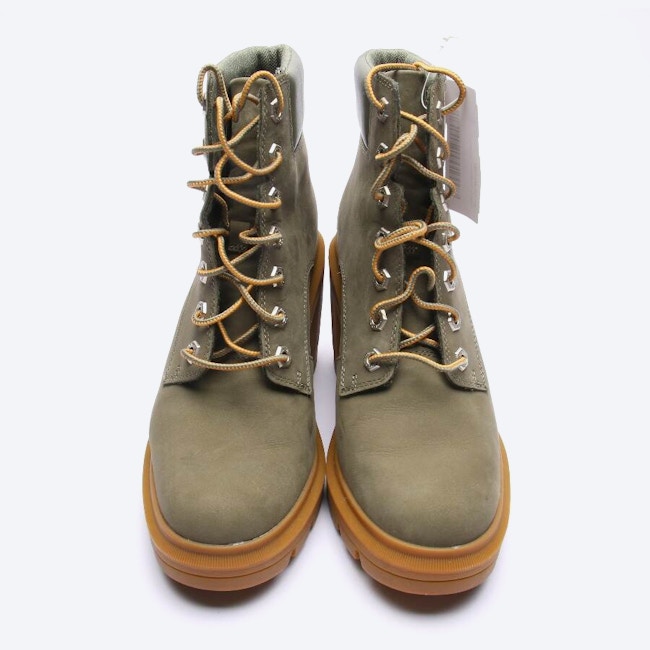 Image 2 of Ankle Boots EUR 39.5 Olive Green in color Green | Vite EnVogue