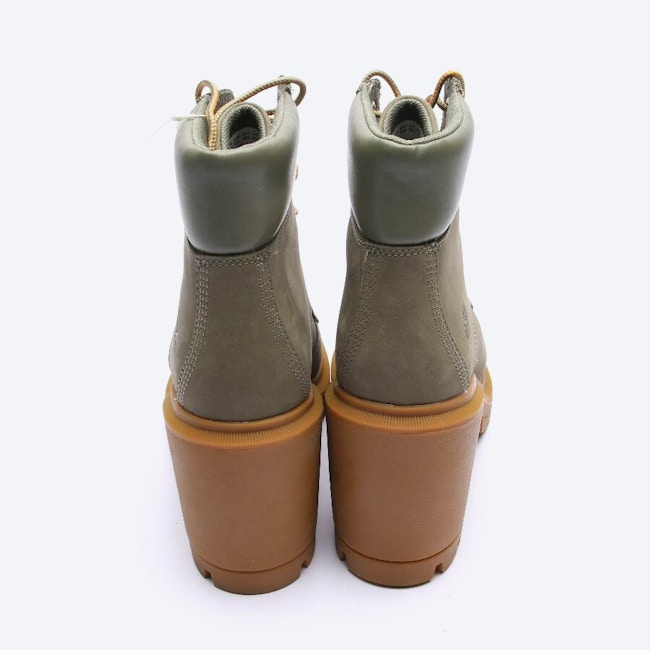 Image 3 of Ankle Boots EUR 39.5 Olive Green in color Green | Vite EnVogue