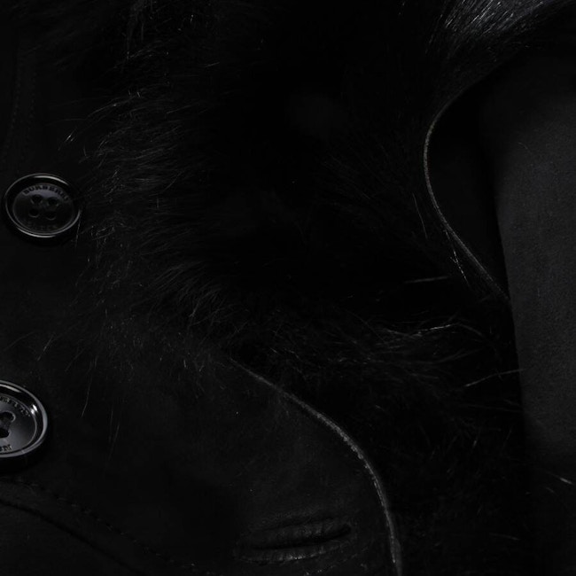 Image 3 of Leather Coat 34 Black in color Black | Vite EnVogue