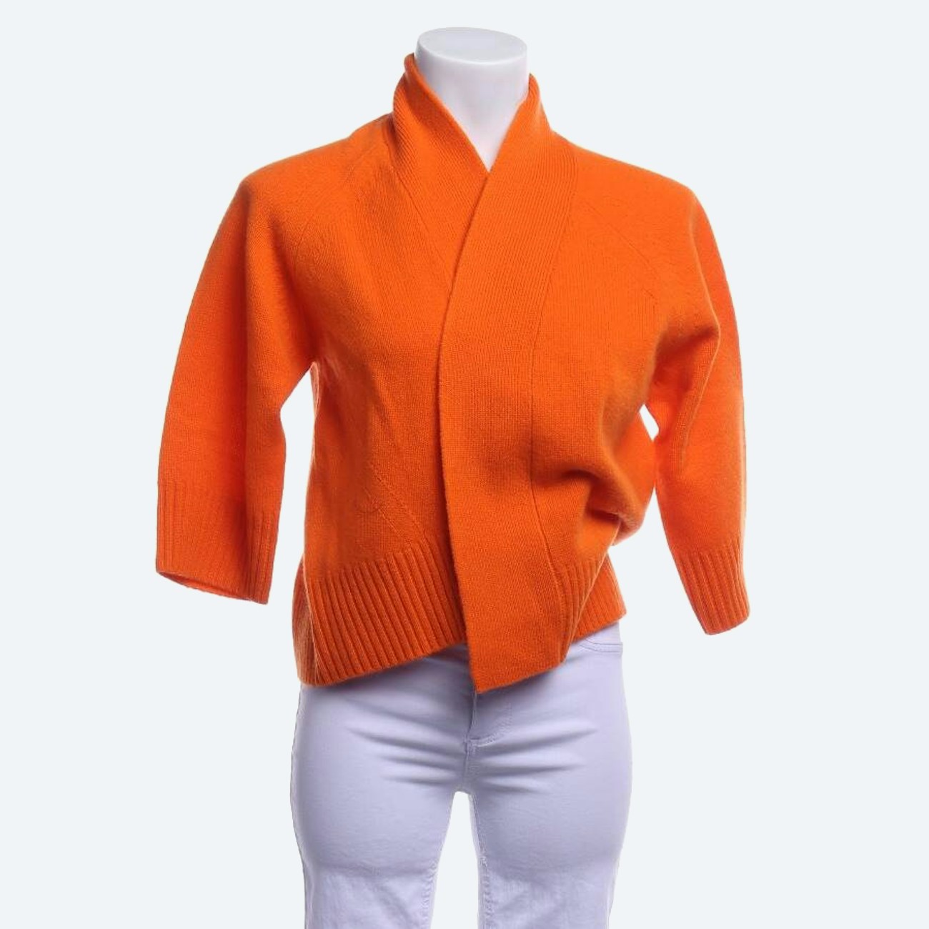 Image 1 of Cardigan XS Orange in color Orange | Vite EnVogue