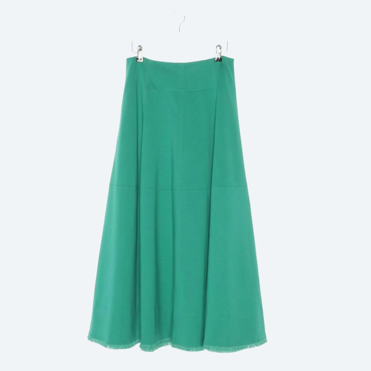 Image 1 of Skirt 40 Green in color Green | Vite EnVogue