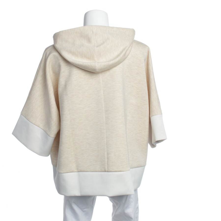 Image 2 of Hooded Sweatshirt 40 Beige in color White | Vite EnVogue