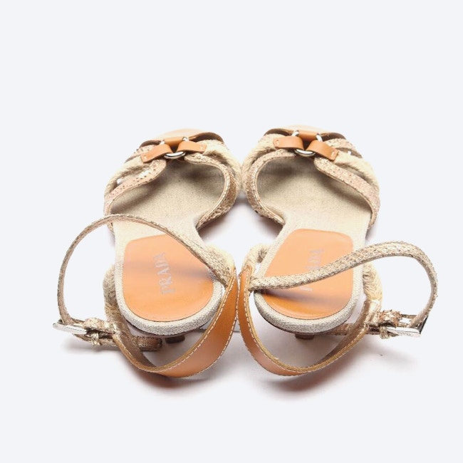Image 3 of Heeled Sandals EUR 39.5 Beige in color White | Vite EnVogue