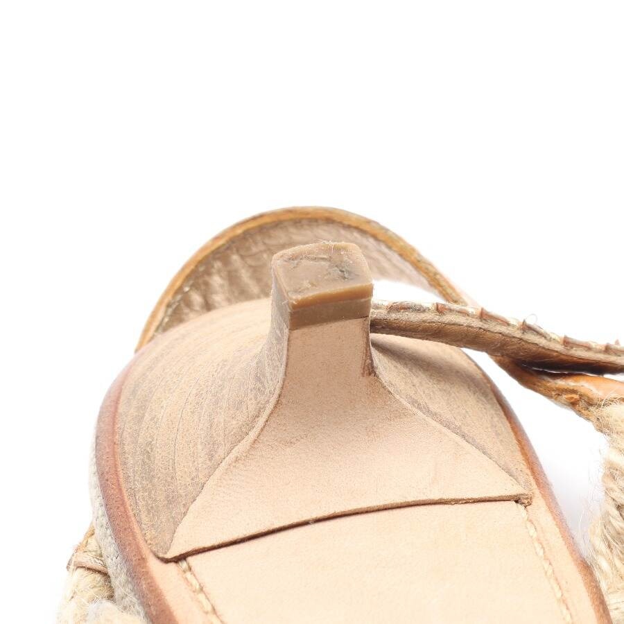 Image 6 of Heeled Sandals EUR 39.5 Beige in color White | Vite EnVogue