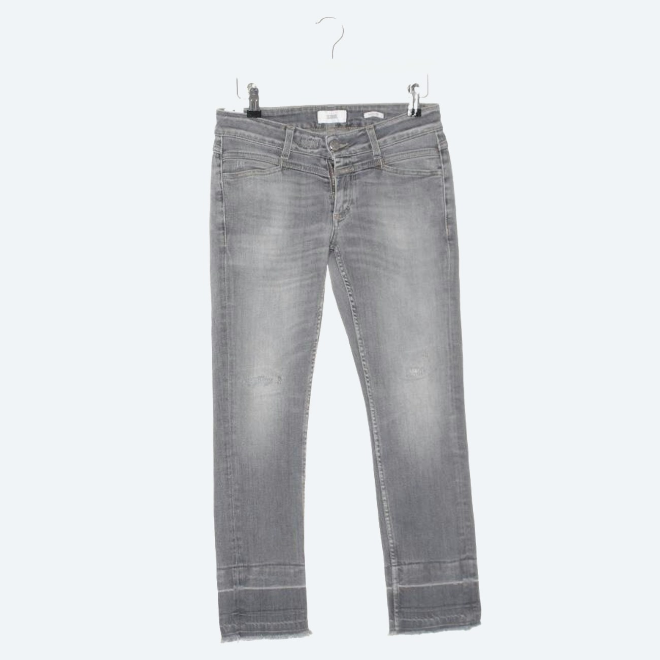 Image 1 of Jeans Straight Fit W27 Dark Gray in color Gray | Vite EnVogue