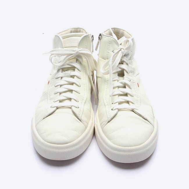 Image 2 of High-Top Sneakers EUR 43.5 Beige in color White | Vite EnVogue