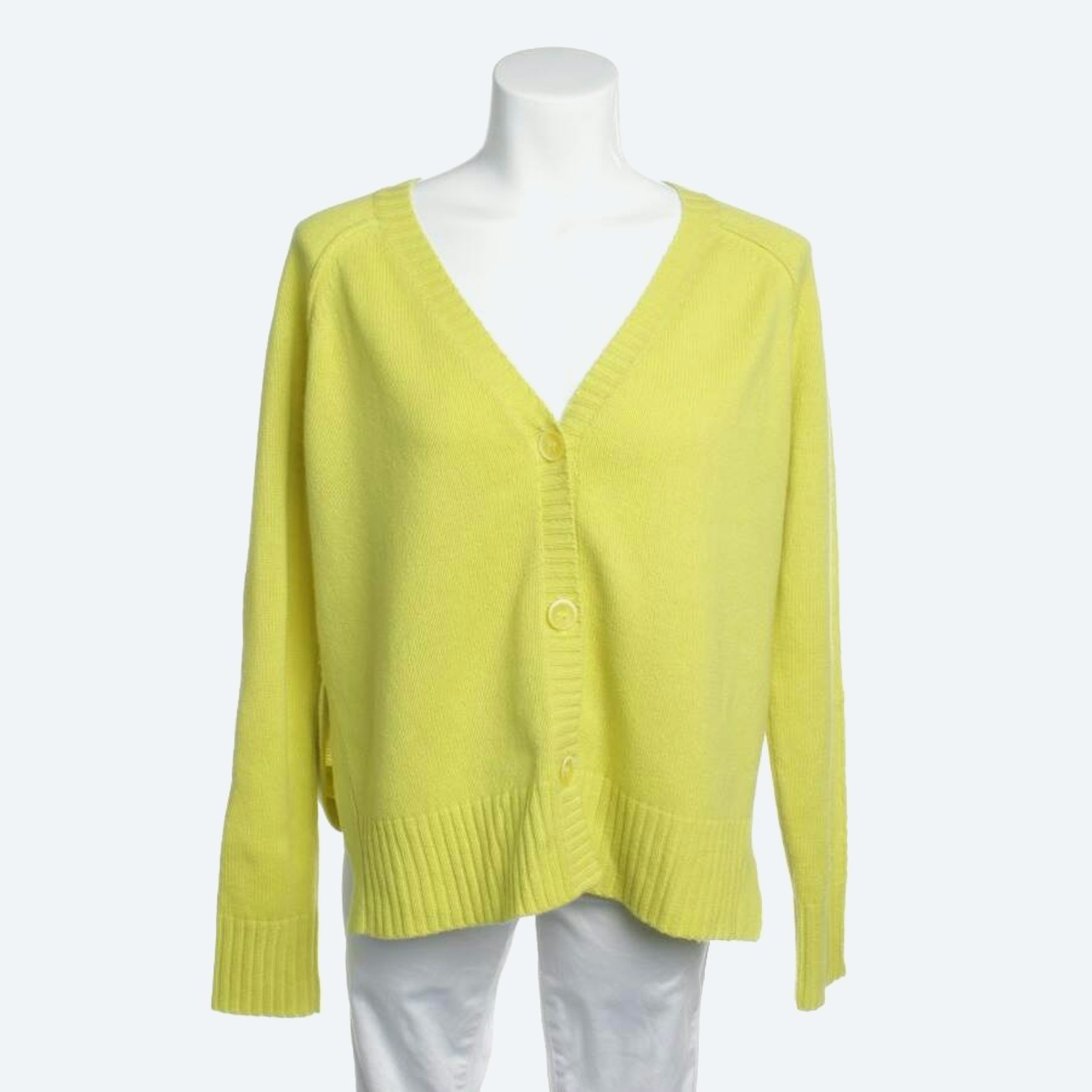 Image 1 of Cardigan 36 Yellow in color Yellow | Vite EnVogue