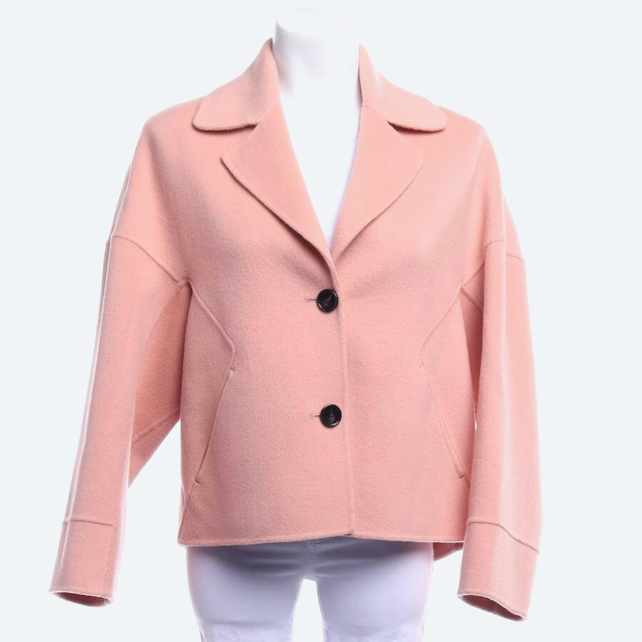Image 1 of Wool Jacket 34 Light Pink in color Pink | Vite EnVogue