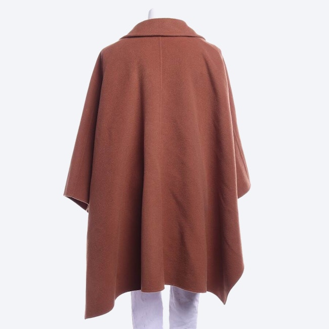 Image 2 of Poncho One Size Light Brown in color Brown | Vite EnVogue