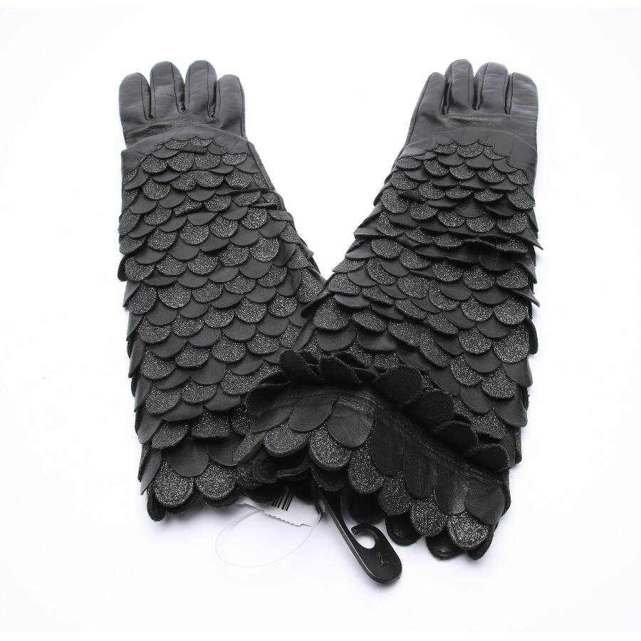 Bild 1 von Lederhandschuhe Schwarz in Farbe Schwarz | Vite EnVogue