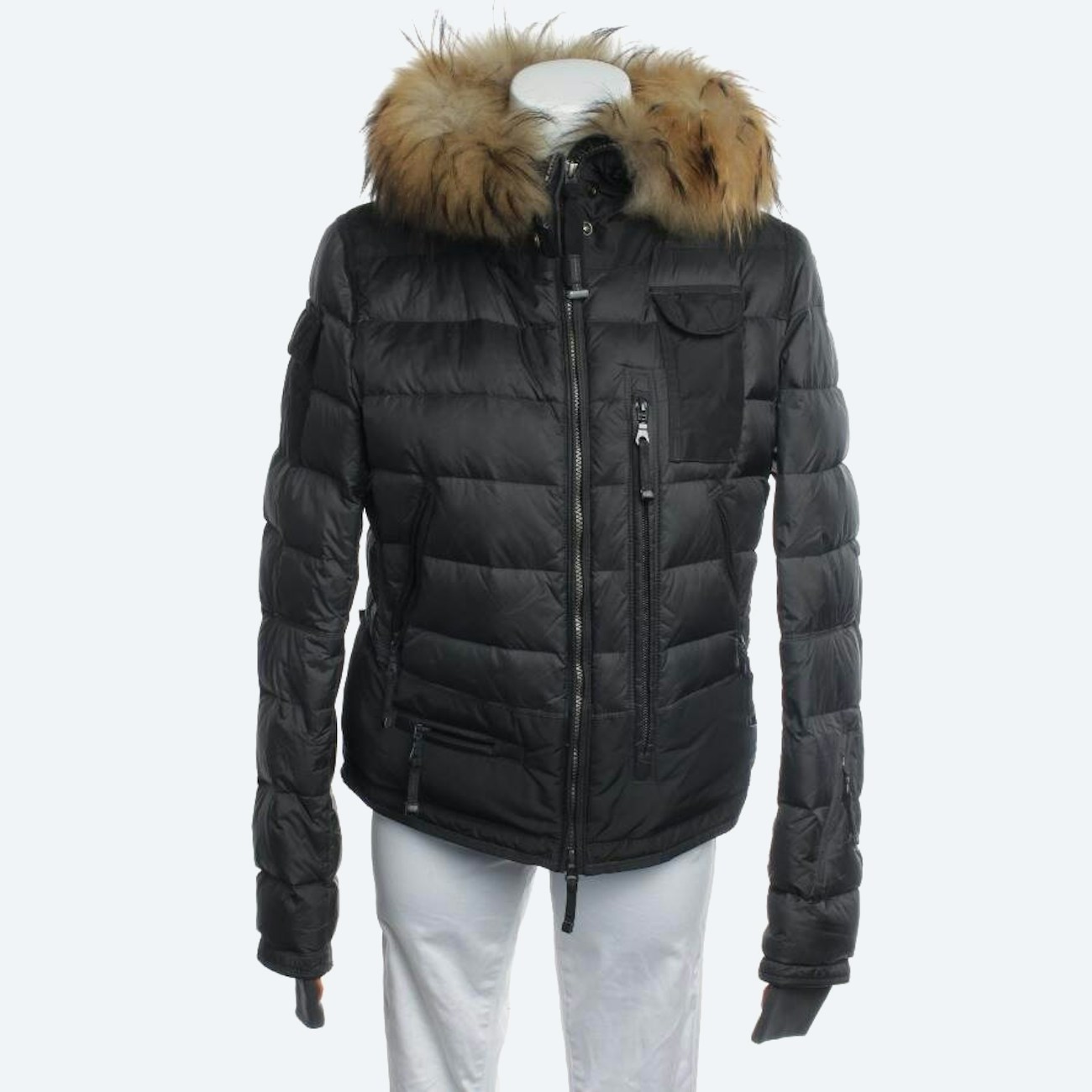 Image 1 of Winter Jacket M Dark Gray in color Gray | Vite EnVogue