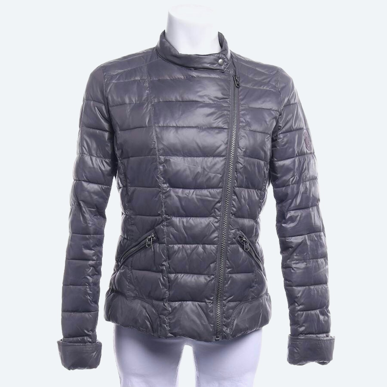 Image 1 of Quilted Jacket 38 Light Gray in color Gray | Vite EnVogue