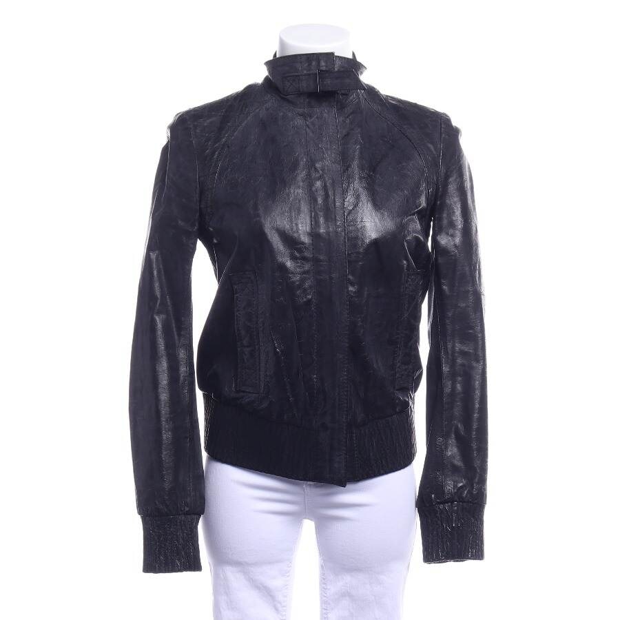 Image 1 of LeatherJacket 36 Black in color Black | Vite EnVogue