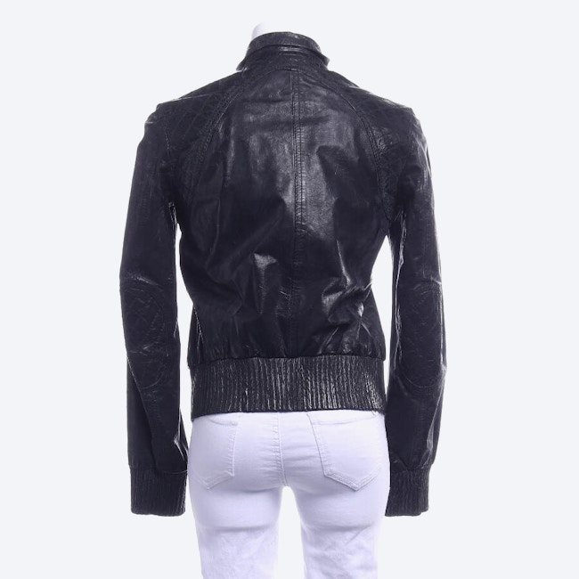 Image 2 of LeatherJacket 36 Black in color Black | Vite EnVogue
