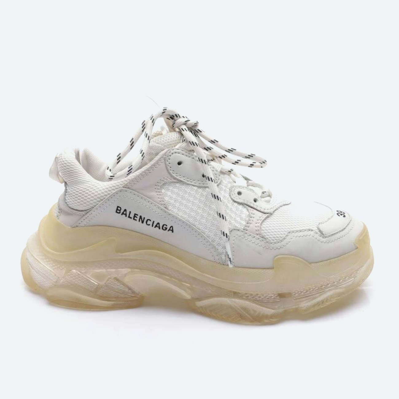 Image 1 of Triple S Sneakers EUR 39 Beige in color White | Vite EnVogue