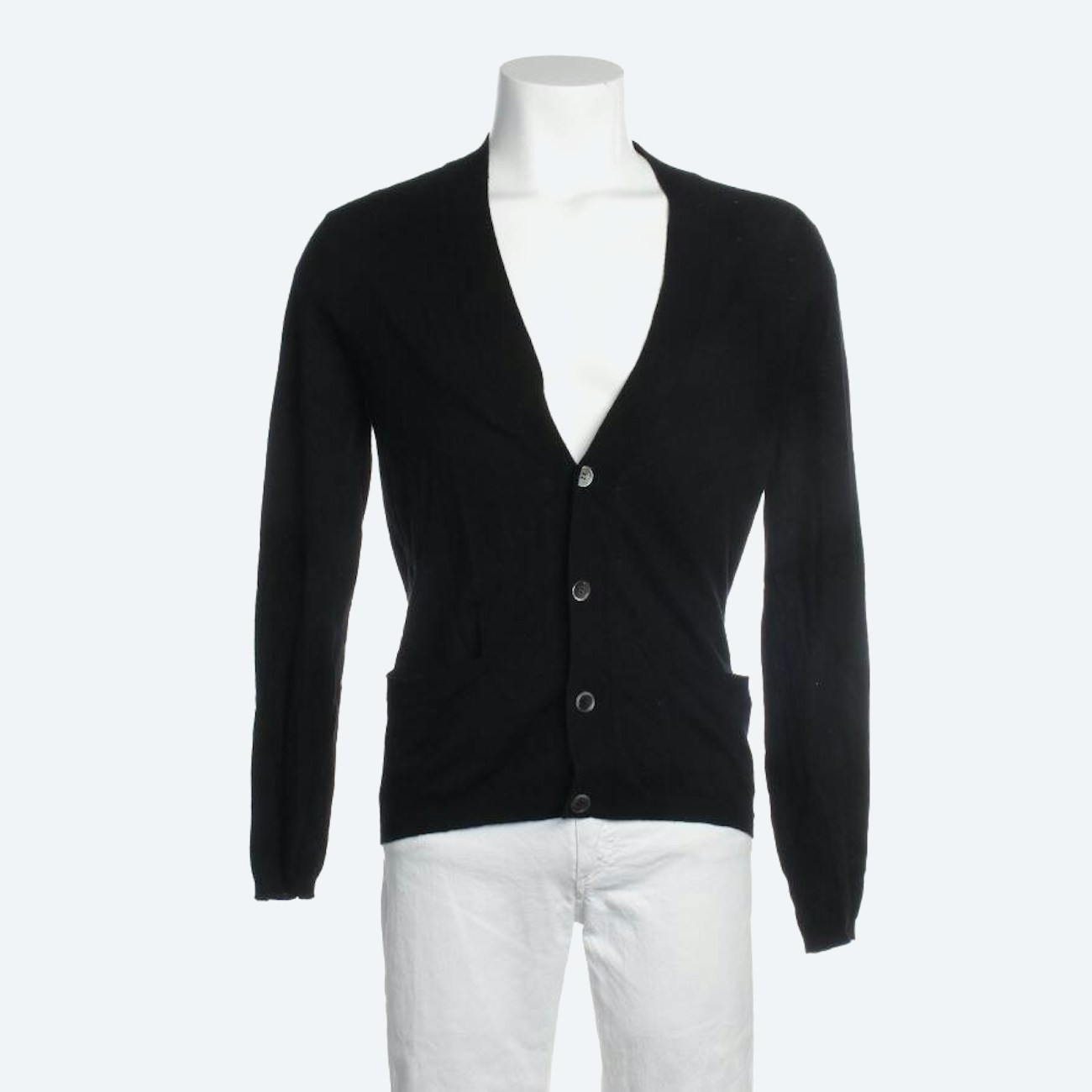 Image 1 of Wool Cardigan S Black in color Black | Vite EnVogue