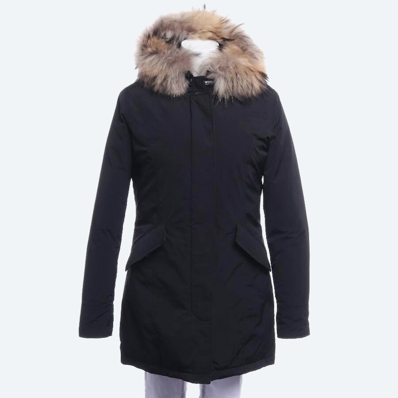 Image 1 of Arctic Parka Winter Jacket L Black in color Black | Vite EnVogue