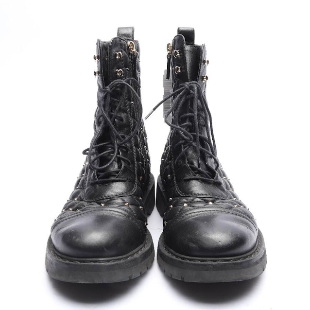 Rockstud Ankle Boots EUR 39 Black | Vite EnVogue