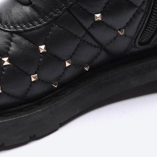 Image 5 of Rockstud Ankle Boots EUR 39 Black in color Black | Vite EnVogue