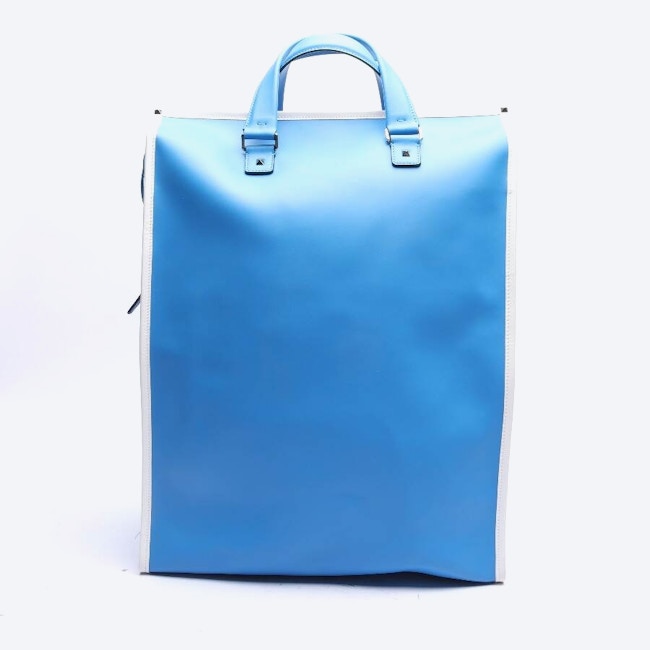 Image 2 of Rockstud Shopper Blue in color Blue | Vite EnVogue
