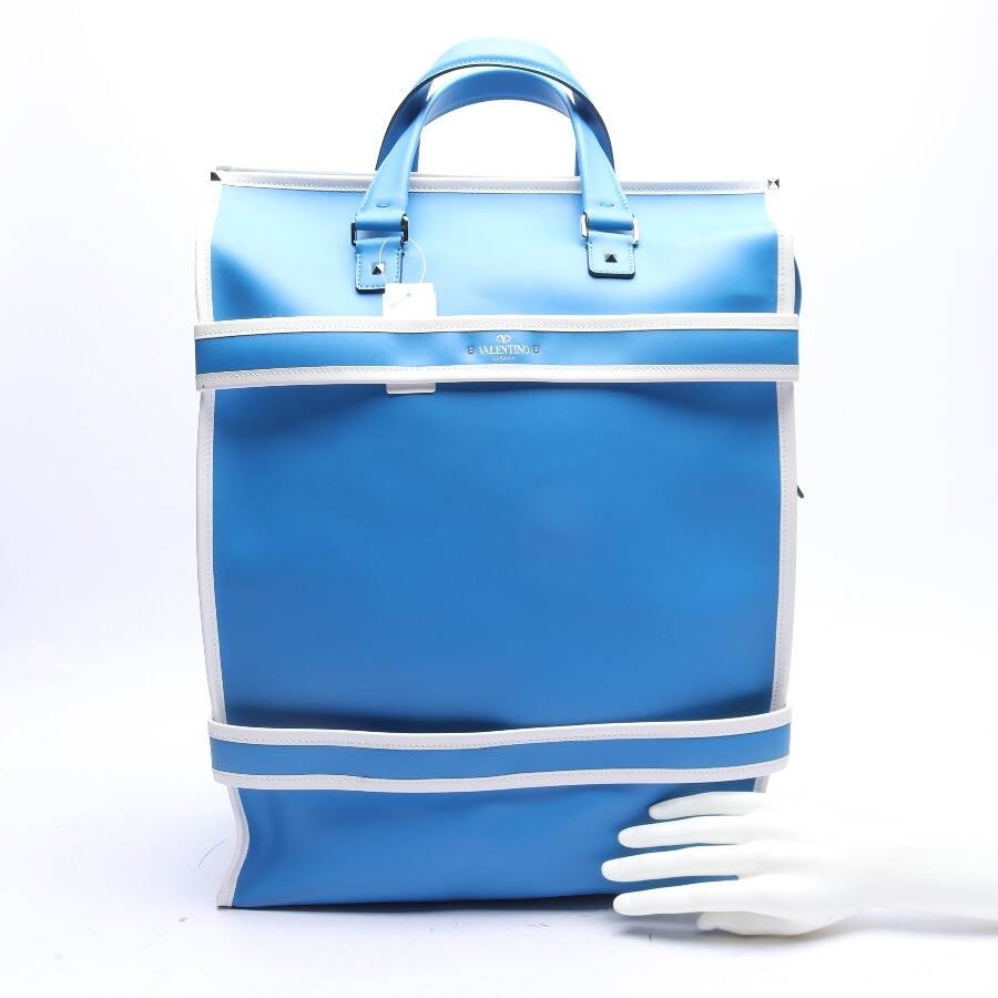 Image 4 of Rockstud Shopper Blue in color Blue | Vite EnVogue