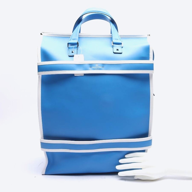 Image 4 of Rockstud Shopper Blue in color Blue | Vite EnVogue