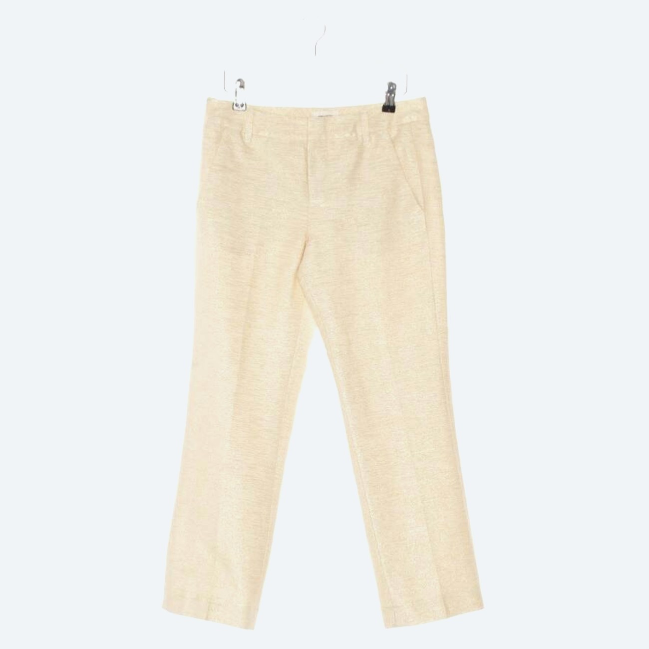 Image 1 of Trousers 32 Gold in color Metallic | Vite EnVogue