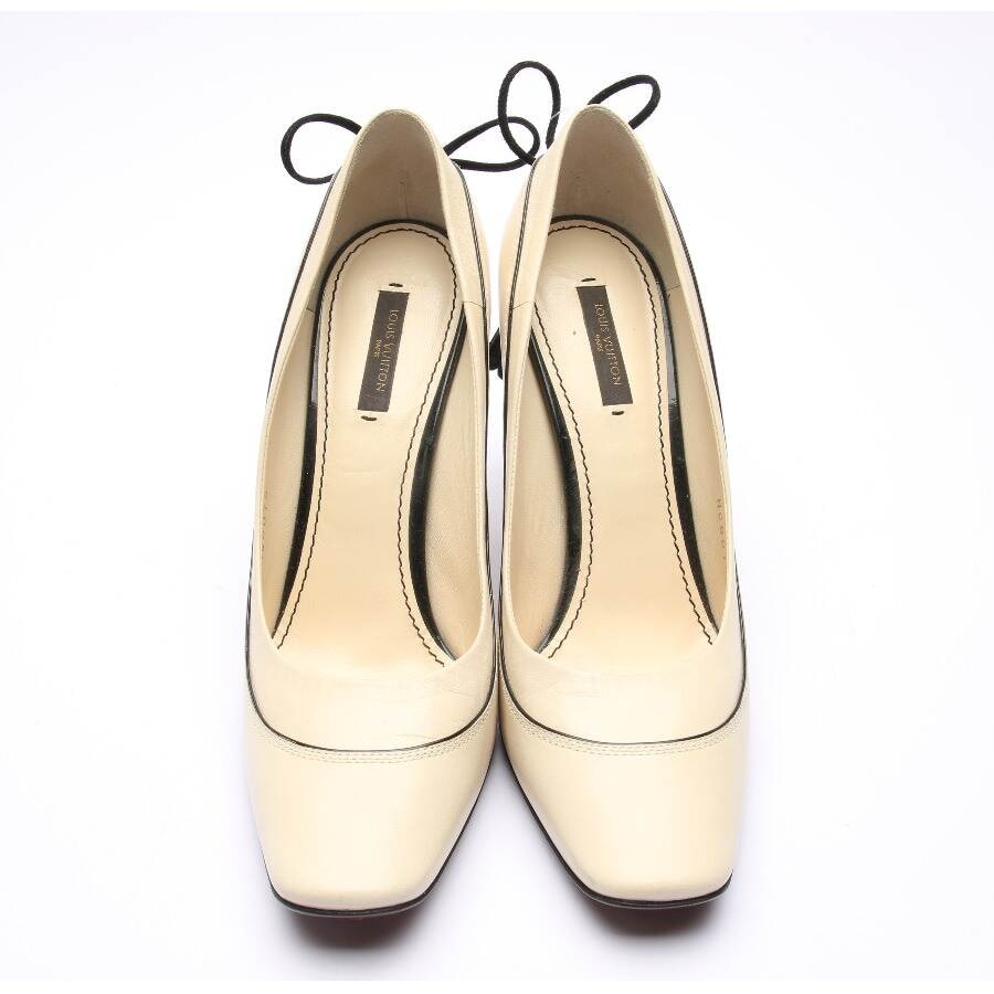 Image 2 of High Heels EUR 39 Cream in color White | Vite EnVogue