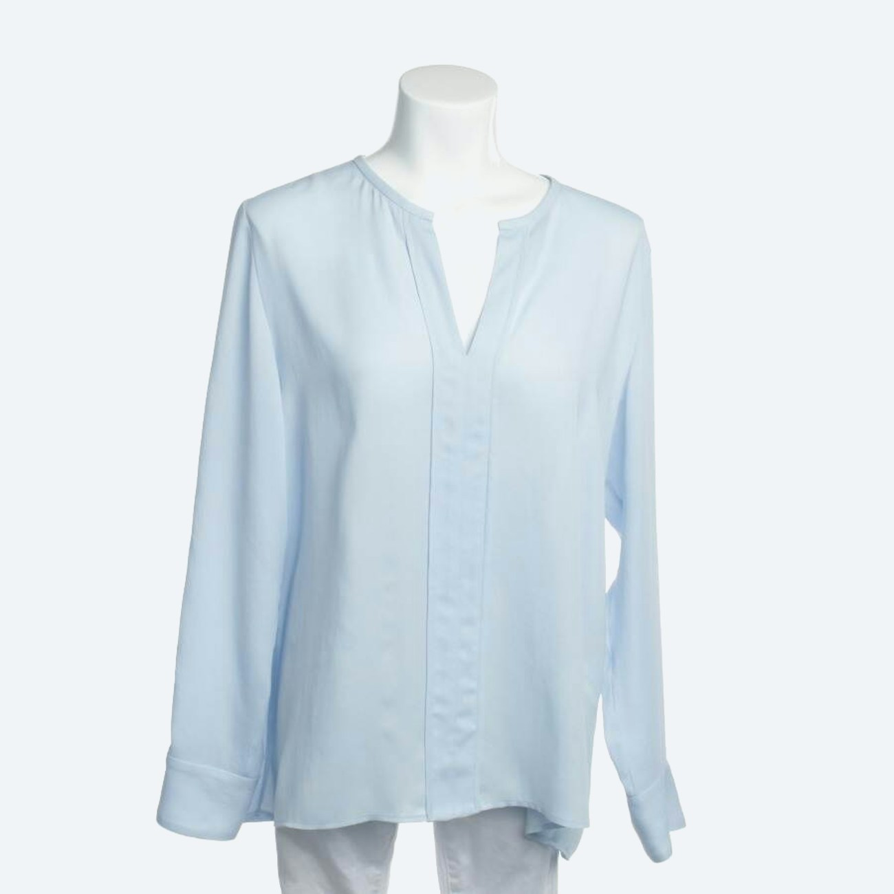 Image 1 of Shirt Blouse 42 Light Blue in color Blue | Vite EnVogue