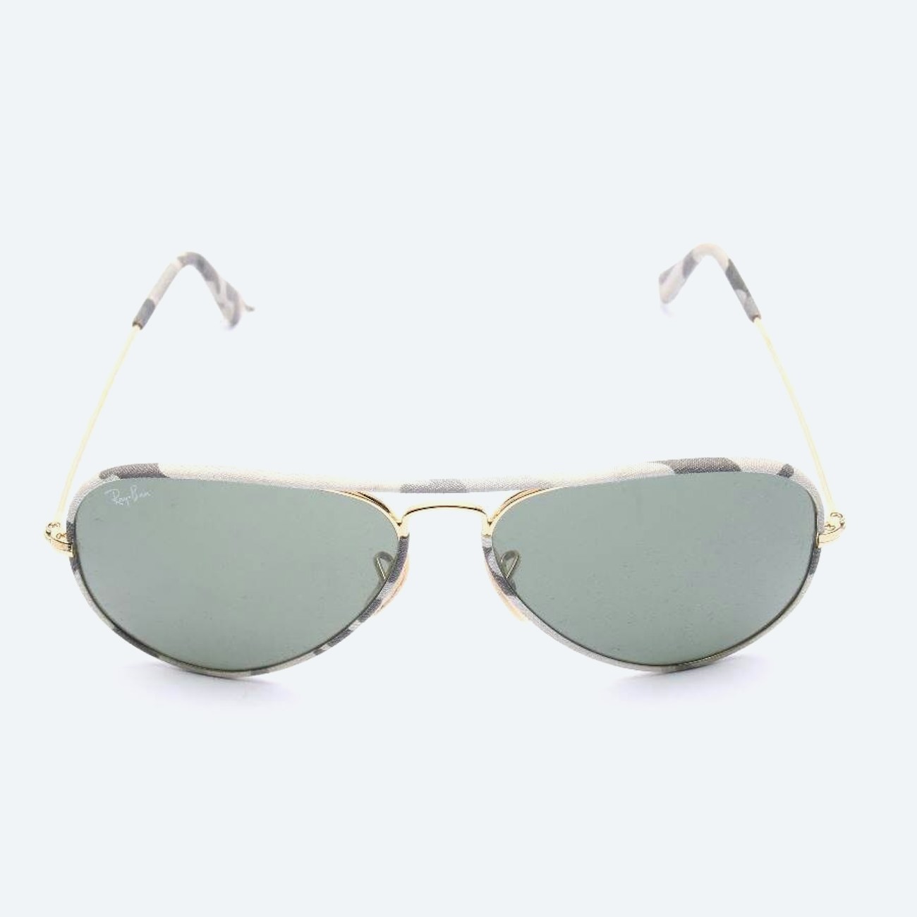 Image 1 of Aviator Sunglasses Light Gray in color Gray | Vite EnVogue