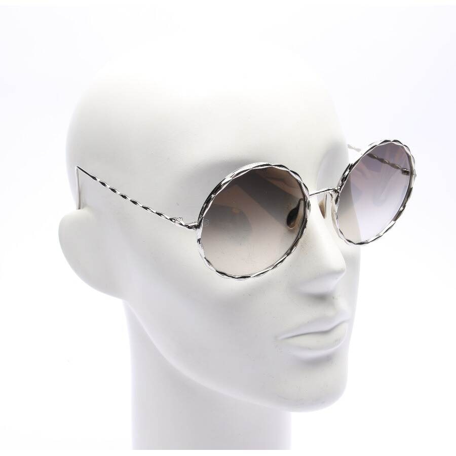 Image 2 of ES004 Sunglasses Silver in color Metallic | Vite EnVogue