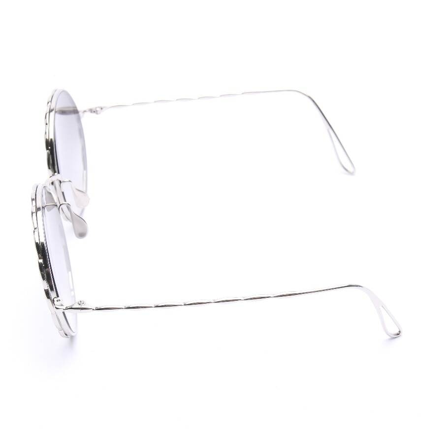 Image 3 of ES004 Sunglasses Silver in color Metallic | Vite EnVogue