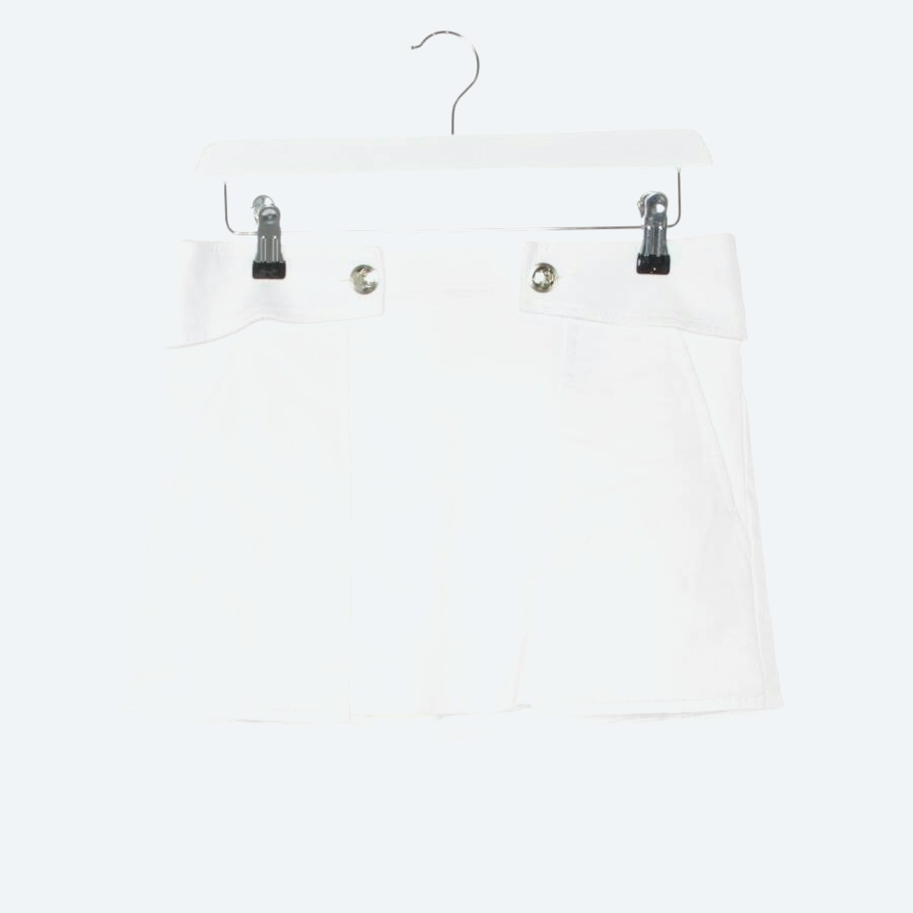 Image 1 of Mini Skirt 34 White in color White | Vite EnVogue