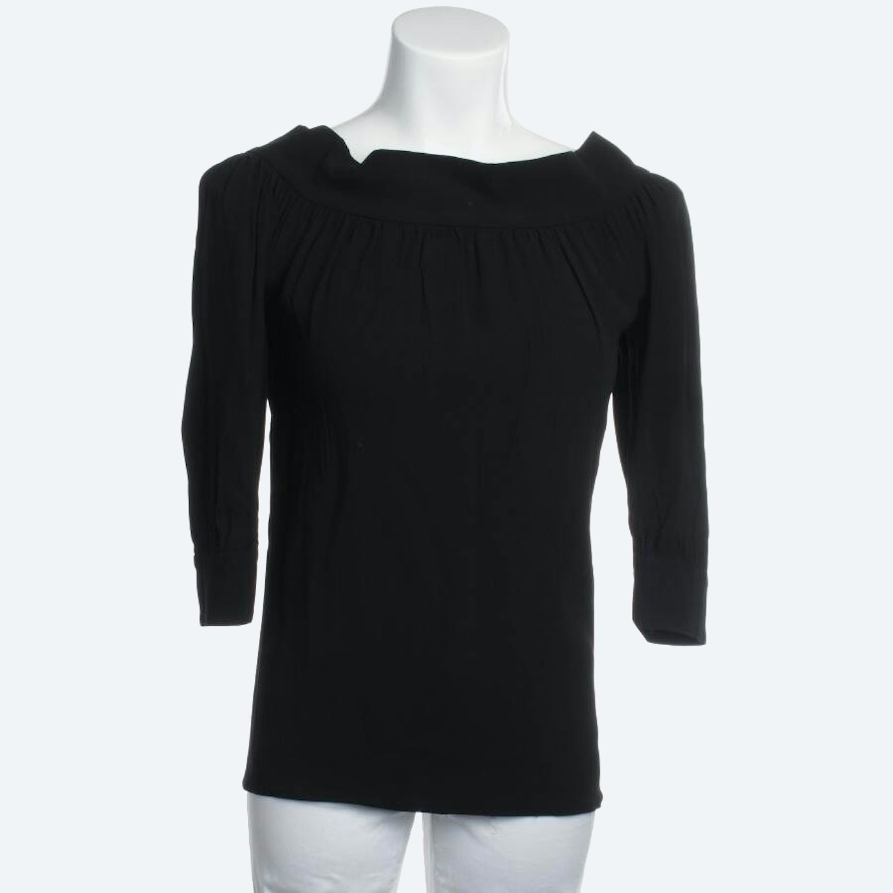 Image 1 of Shirt Blouse 30 Black in color Black | Vite EnVogue