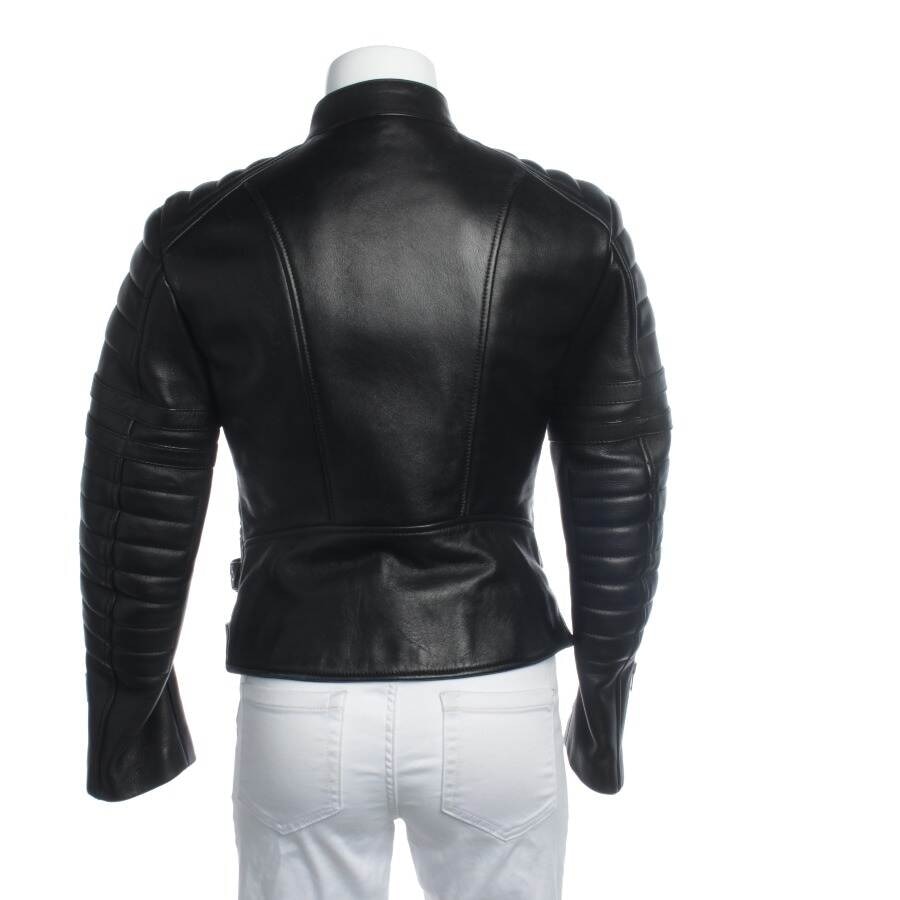 Image 2 of LeatherJacket 38 Black in color Black | Vite EnVogue