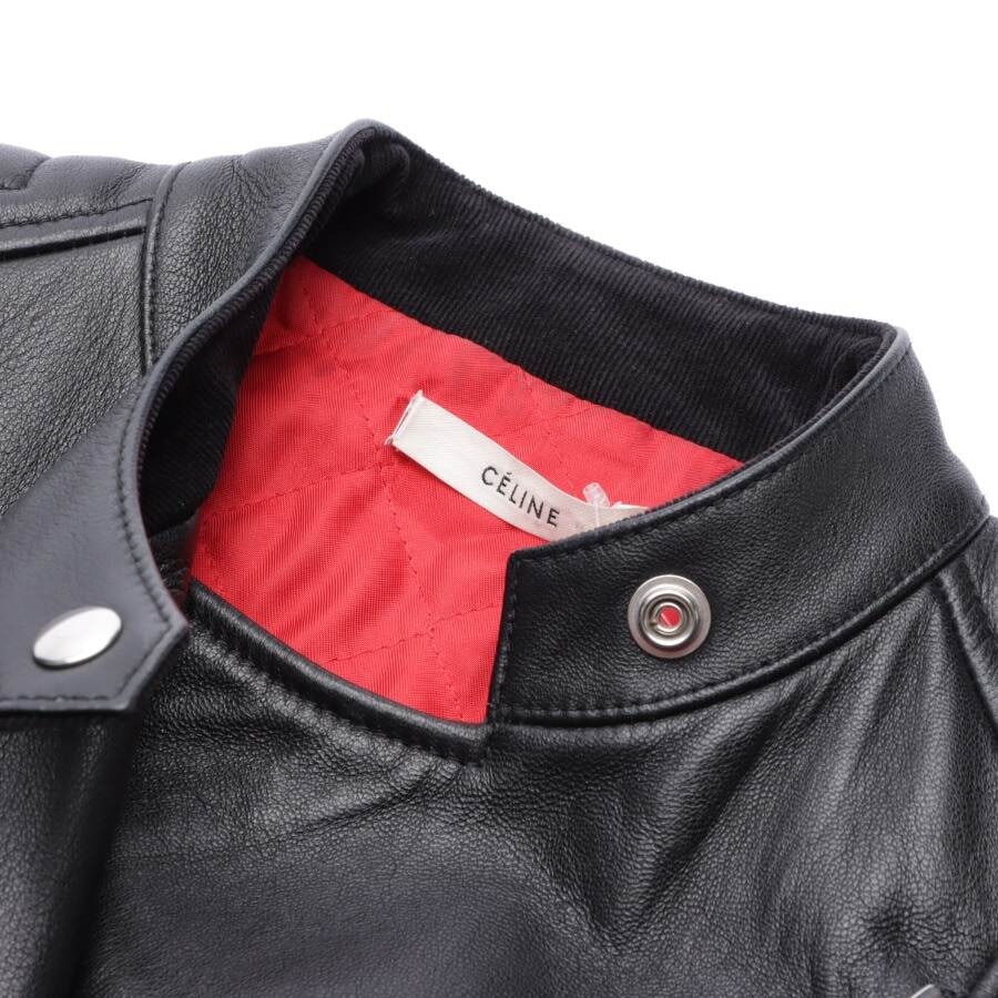 Image 3 of LeatherJacket 38 Black in color Black | Vite EnVogue