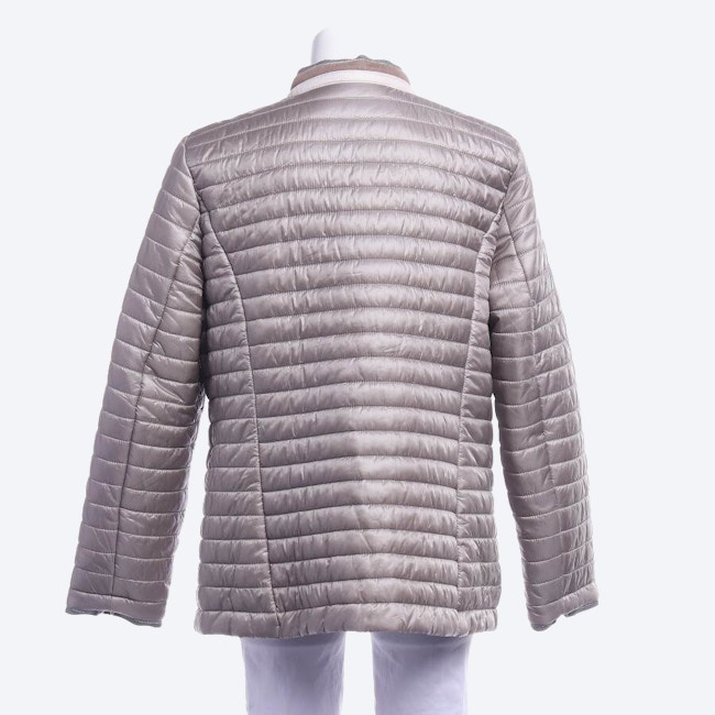 Image 2 of Quilted Jacket 44 Light Gray in color Gray | Vite EnVogue