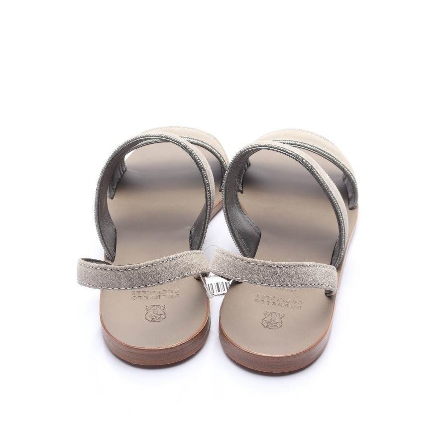 Image 3 of Strappy Sandals EUR 40 Light Gray in color Gray | Vite EnVogue