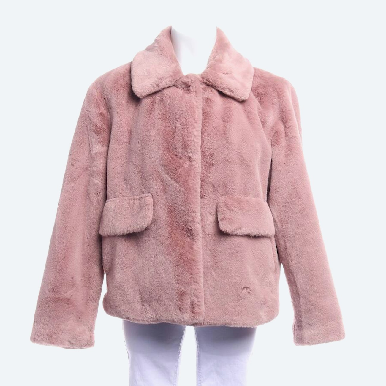 Image 1 of Winter Coat 36 Light Pink in color Pink | Vite EnVogue