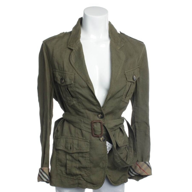 Image 1 of Linen Jacket 36 Olive Green | Vite EnVogue