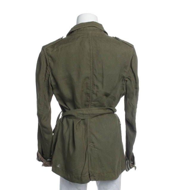Linen Jacket 36 Olive Green | Vite EnVogue