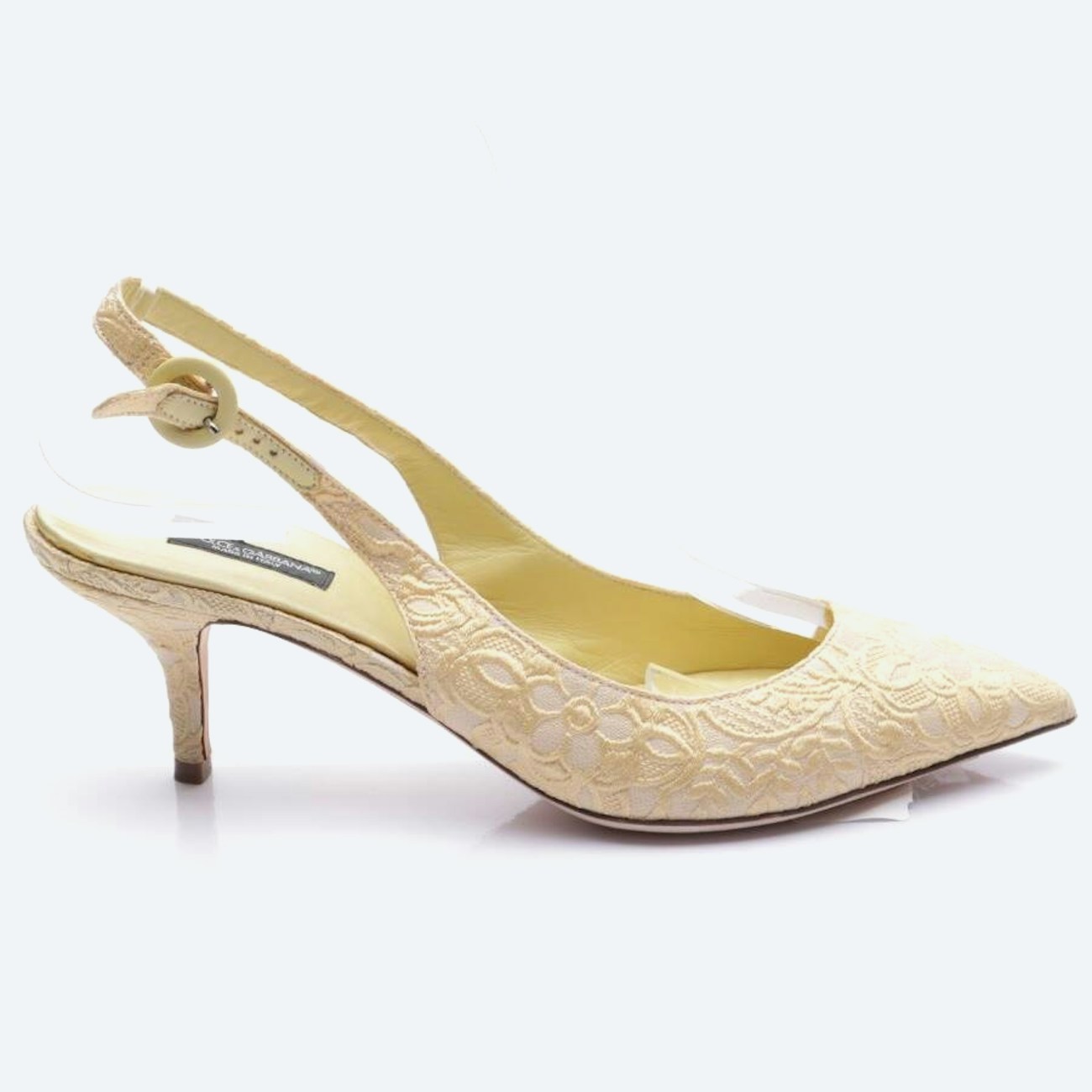 Image 1 of Slingbacks EUR 39.5 Yellow in color Yellow | Vite EnVogue