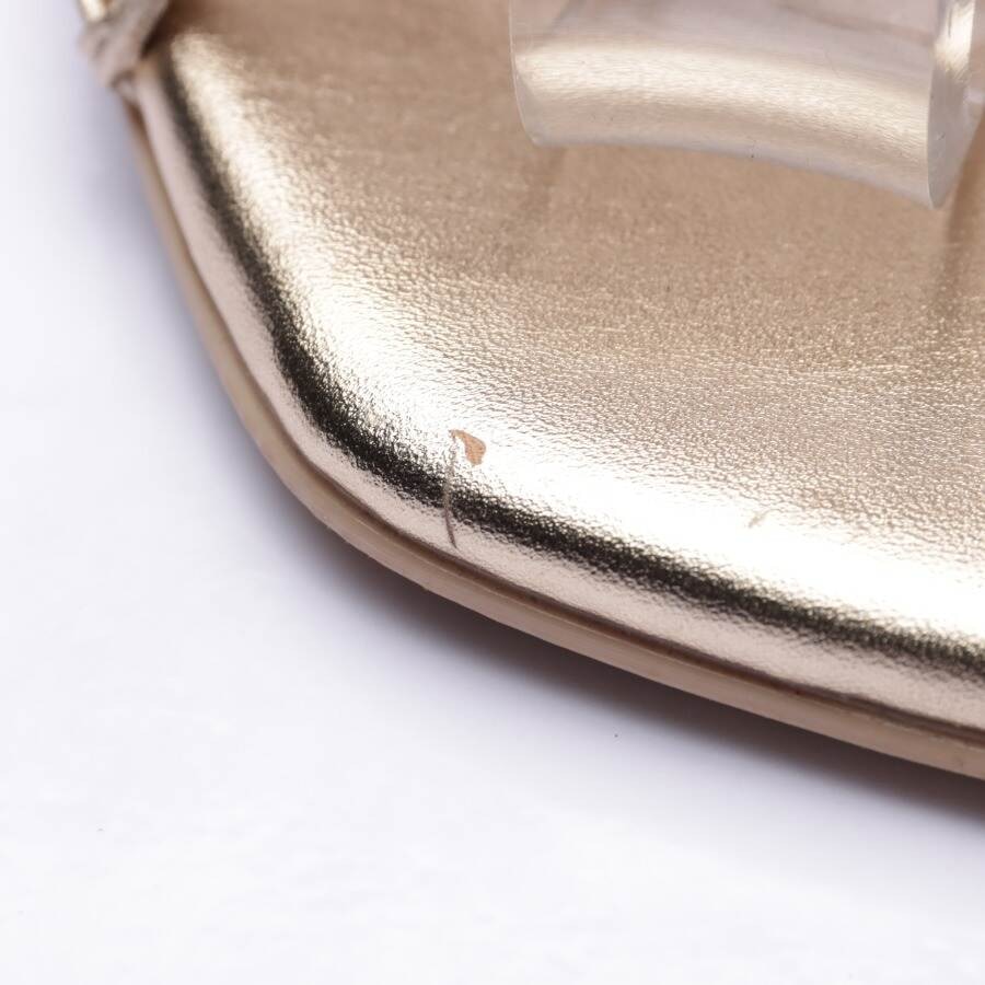 Image 6 of Sandals EUR38 Gold in color Metallic | Vite EnVogue